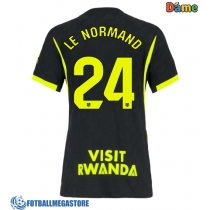 Fotballdrakt Dame Atletico Madrid Robin Le Normand #24 Bortedrakt 2026-27 Kortermet